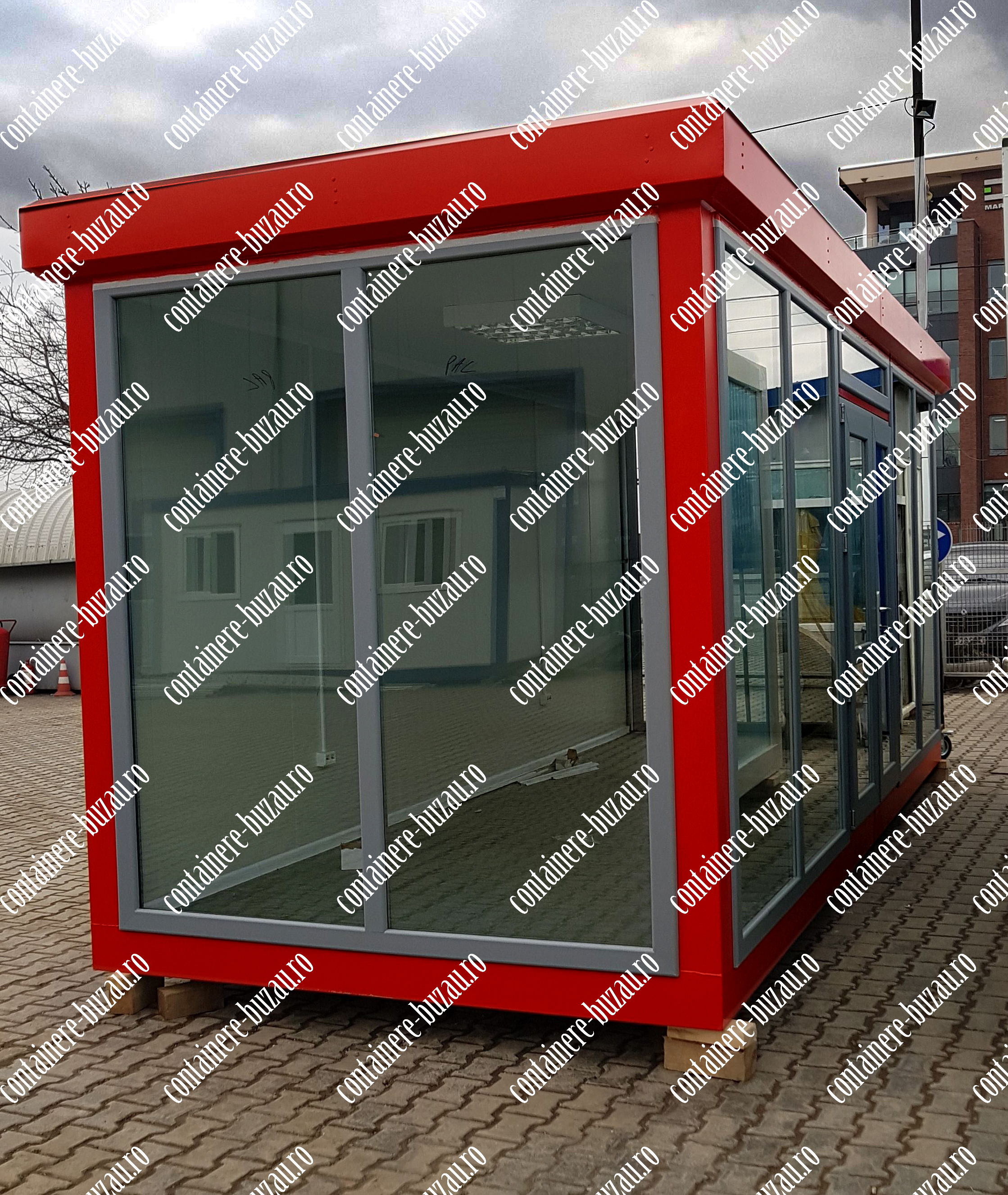 container industrial pret Buzau